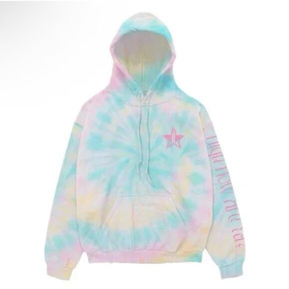 Jeffree Star Cotton Candy "Hi How Are You?!" Hoodie - Picture 1 of 4